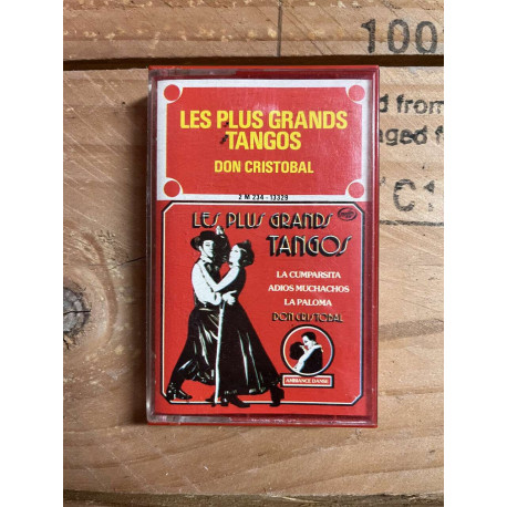 Les plus grands tangos - Don Cristobal Cassette Audio-K7