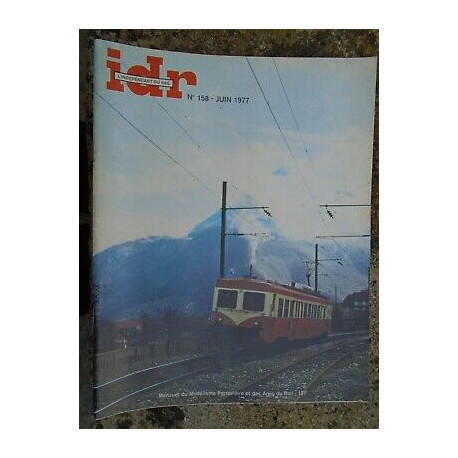 idr l'Indépendant du Rail n 158 Juin 1977