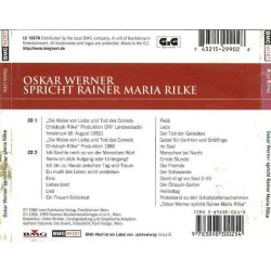 Oskar Werner Spricht Rainer Maria Rilke