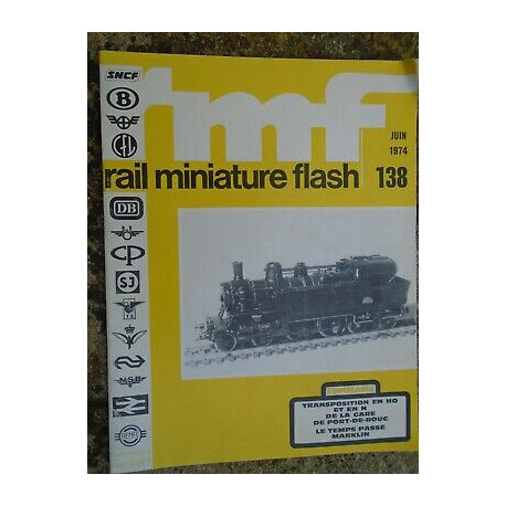 Rail miniature flash n 138 juin 1974