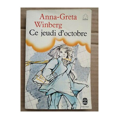 anna greta Winberg Ce jeudi d'Octobre 1979