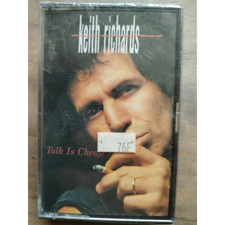 Keith Richards Talk is cheap Cassette Audio-K7 NEUVE SOUS BLISTER