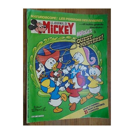 Le journal de Mickey hebdomadaire n 1550