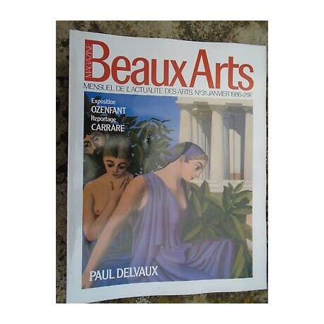 Beaux Arts n 31 Janvier 1986