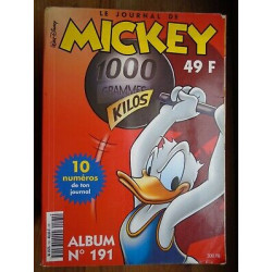 Le journal de Mickey album relié N 191 - hebdos 2533 à 2543