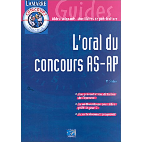 L'Oral du concours AS-AP L'Oral du concours AS-AP