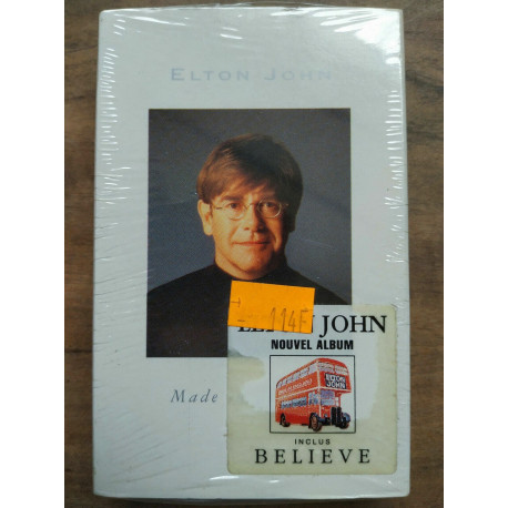 Elton John Made in England Cassette Audio-K7 NEUVE SOUS BLISTER