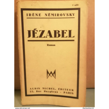 Jézabel/ Albin Michel Jézabel/ Albin Michel