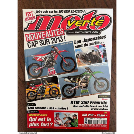 Moto verte N°458/ Juin 2012
