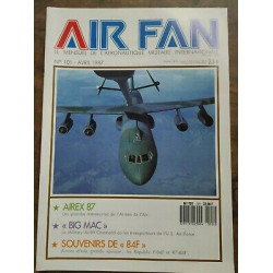 Air Fan Le Mensuel de L'aeronautique Militaire Nº 101 Avril 1987