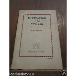 invitation à la poésie Robert Laffont