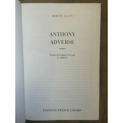 Herley allen Anthony adverse France loisirs