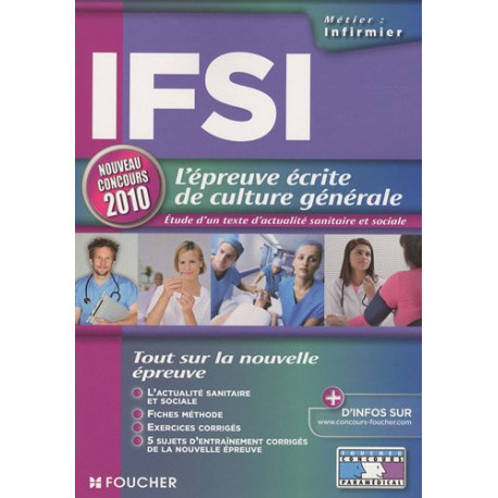 IFSI L'épreuve écrite de culture générale : Concours d'entrée... IFSI L'épreuve écrite de culture générale : Concours d'entrée...