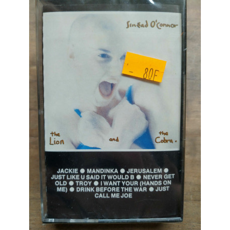 Sinead O'Connor The lion and The cobra Cassette Audio-K7 NEUVE... Sinead O'Connor The lion and The cobra Cassette Audio-K7 NEUVE...