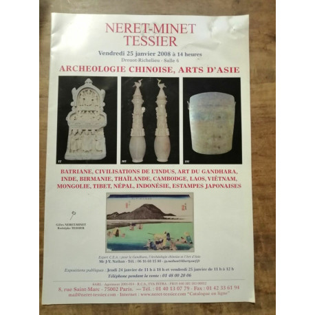 neret minet tessier Archeologie chinoise Arts d'Asie vendredi 25... neret minet tessier Archeologie chinoise Arts d'Asie vendredi 25...