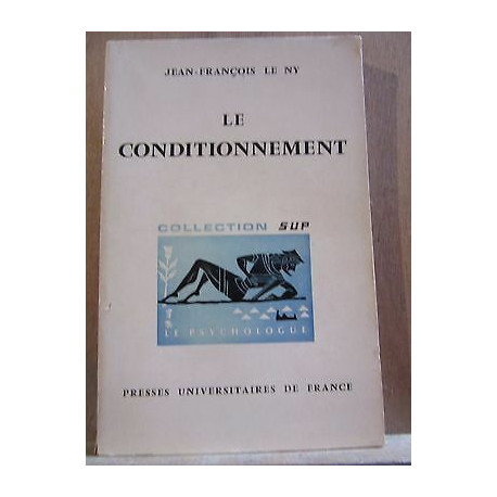 jean françois Le ny Le conditionnement