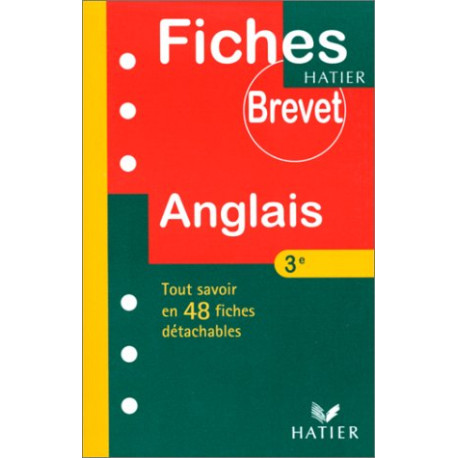 Fiches brevet anglais - 3e Fiches brevet anglais - 3e
