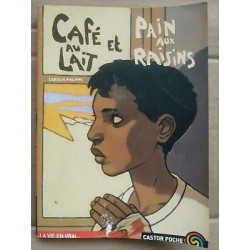 Café au lait et Pain aux raisins Castor poche