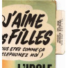 J'aime Les Filles (Si Vous Etes Comme Ça Téléphonez Moi)