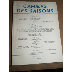 Cahiers des Saisons été