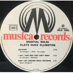 Plays Duke Ellington