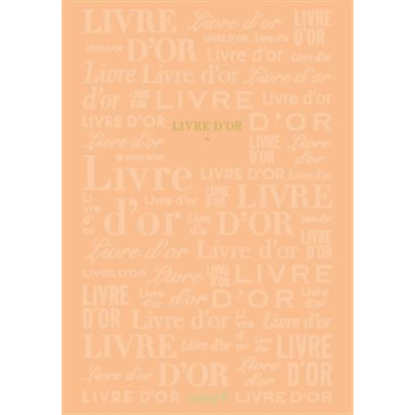 Livre d'or corail Livre d'or corail