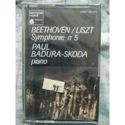 Beethoven Liszt Symphonie N5 Paul Badura-Skoda Cassette Audio-K7 NEUVE
