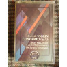 Dvorak Violin Concerto Op.53-Josef Suk Cassette Audio Supraphon GC 223