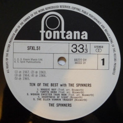 Ten Of The Best With The Spinners