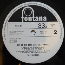 Ten Of The Best With The Spinners