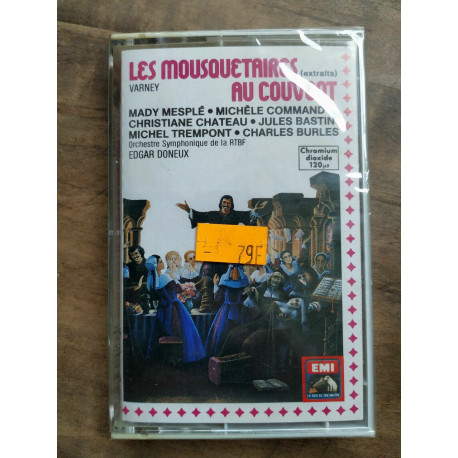 Varney Les mousquetaires au couvent Cassette Audio-K7 NEUVE SOUS... Varney Les mousquetaires au couvent Cassette Audio-K7 NEUVE SOUS...