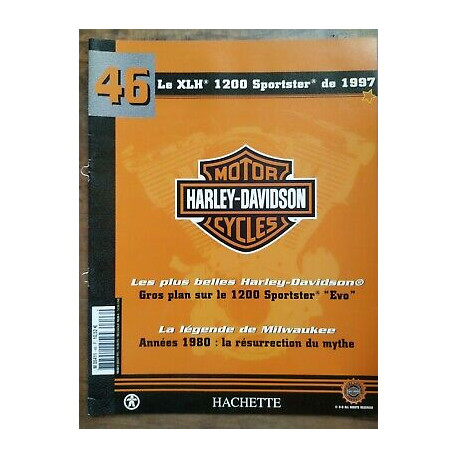 Le XLH 1200 Sportster de 1997 harley davidson Motorcycle Nº46... Le XLH 1200 Sportster de 1997 harley davidson Motorcycle Nº46...