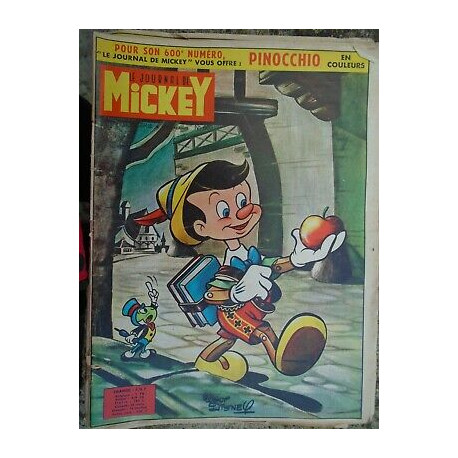 Le journal de Mickey hebdomadaire N 600