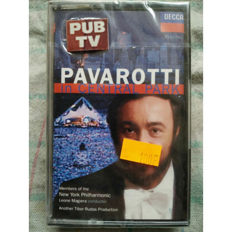 Pavarotti in Central Park Cassette Audio-K7 NEUVE SOUS BLISTER
