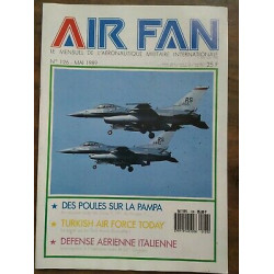 Air Fan Le Mensuel de L'aeronautique Militaire Nº 126 Mai 1989