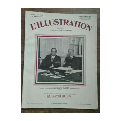 L'Illustration n4534 25 Janvier 1930