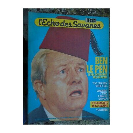L'écho des savanes hebdo N 5 grand format