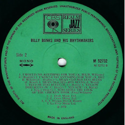 Billy Banks And His Rhythmakers