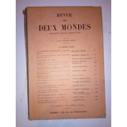 Revue des deux mondes 15 Mars 1936