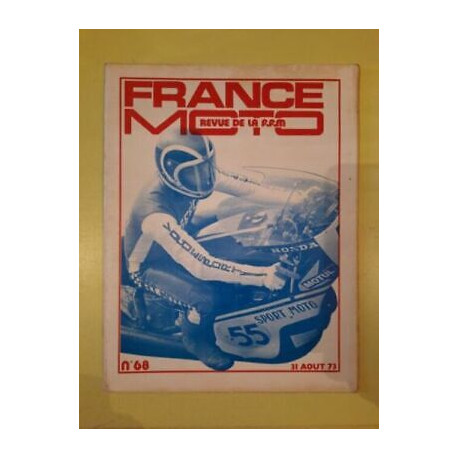 France Moto Revue de La f f m Nº68 Aout 1973