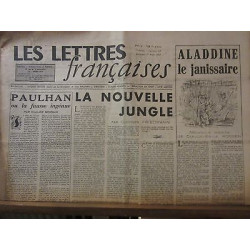 Les Lettres Françaises n167 1er Août 1947 paulhan courteline cossery