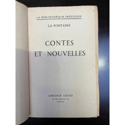 La fontaine Contes et nouvelles Bibliothèque précieuse