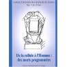 Colloques 1 - De la cellule à l'homme : des morts programmées