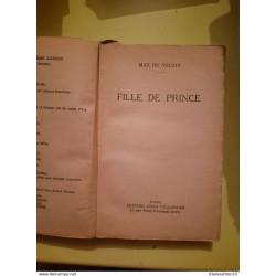 Max du Veuzit - Fille de Prince / Tallandier