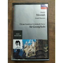 Handel Messiah - Georg Solti Cassette Audio-K7