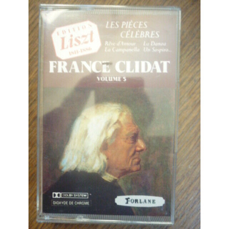 Liszt-France Clidat Volume 5 Rêve d'amour la Danza Cassette... Liszt-France Clidat Volume 5 Rêve d'amour la Danza Cassette...