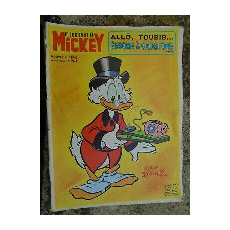 Le Journal de Mickey hebdomadaire Spécial N 1074