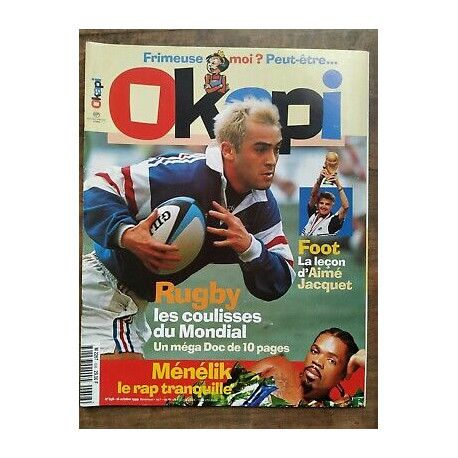 Okapi n 658 rugby Les Coulisses du Mondial Octobre 1999