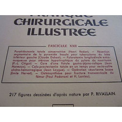 Jean quénu nouvelle pratique chirurgicale illustrée Fascicule xxii