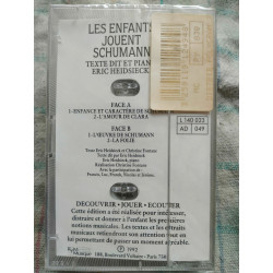Les enfants jouent Schumann Vol 5 Cassette Audio-K7 NEUVE SOUS BLISTER